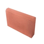 Agriculture Curbstone, Flush , light red Color, Width 10 cm, Height 30 cm, Thickness 50 cm, Model KERB--103050-LRD-FH