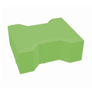 Behaton Interlock Paver Tile 6 cm Thickness Green Color | Meyar