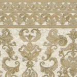 Italian Wall Covering Beige Color, Length 10m, Width 1.06m, Model 85070