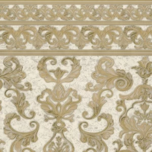 Italian Wall Covering Beige Color, Length 10m, Width 1.06m, Model 85070 | Balbaid Decor Company
