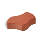 ارضيات انترلوك فنيسيا سمك 6 سم مقاس 276×158 مم لون أحمر | شركة ارتك