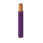 THHN/THWN Copper Cable PVC 105°C Insulation Alfanar Size 3.31 mm² Diameter 3.1 mm 600 V Length 250 F Purple Color