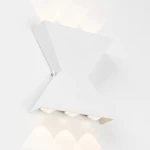 LED Wall Light, Dimensions 16 x 15 x 5 cm, White Color