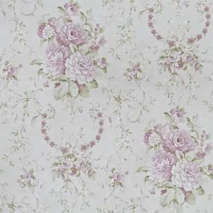 Floral Design Wallpaper Violet, Length 10 m, Width 50 cm | 5001-GEN