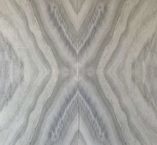 Marble Alternative PVC Rectangle 290x244 cm Grey with Beige Veins | Luxury line