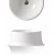 Surface Ceramic Counter Top Wash Basin 46 cm, Brilliant White | Hatch Company - Image 2