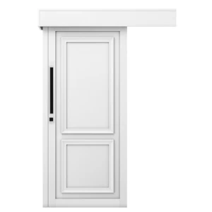 Modern Premium Sliding Wooden Doors 110×265 cm, 6 cm Thickness, White | YT-25024754