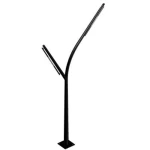 Garden Bollard light, Mounting base 350 ​​x 350 mm, length 2.5 m, Power 60 watts