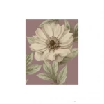 Wall decoration floral design, size 10 m x 0.53 m, beige color, model ht70009