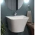 Hanging Wash basin Size 44x50.5x35.5 cm, White Color | Saudi Ceramics Factory