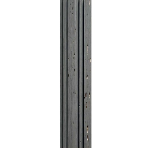 Wood Substitute for Walls 12 cm x 290 cm Gray with Golden Dots | Luxury line