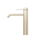 Washbasin Faucet Middle Height 23.1 cm, Depth 19.1 cm, Matt Nickel Color