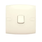 مفتاح كهرباء مفرد دركسيون 20 امبير ألف كلاسيك الفنار مقاس 7×7 سم اللون بيج 