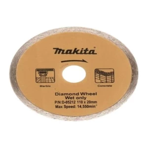 Depressed Center Cutting Wheel 110 mm, Model D-05212, Gold Color | Makita by ARAB PROS COMPANY