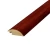 Polystyrene Parquet End Strip, Reddish Brown, Dimensions 240x8 cm