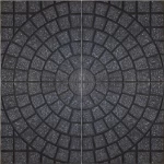 Black 904 Color Mosaic Tiles length 40 cm, width 40 cm | Al-Hasaniah Factory