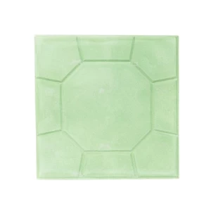 Cement Decorative Tile Geometric Design 40x40x5 cm Light Green | Al Sarif Building Materials