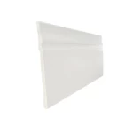 Skirting PS, White Color, Size 240x12 cm