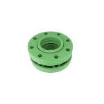 PPR plastic Flange Size 63 mm, Pressure 25 Bar, Green | ASK Company