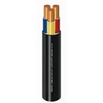 3 Core Solid Copper Cable, 6sq mm Size, 300/500 Rated Voltage, PVC Insulation | Alfanar