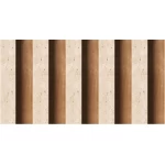 بديل الخشب الكوري للجدارن داخلي مقاس  100×45×2800 مم  ميجا L009-2086 | شركة المختص للديكور