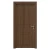 باب بريميوم مقاوم للعوامل الخارجية، لون بني غامق، سمك 6 ملم، مقاس 235 × 115 سم، موديل EX05