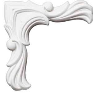 PU Foam Accessories for Decorating Upper Surfaces, Length 21 cm, Height 21 cm, White | Zakharef factory