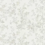 Italian Wallpaper Off White Color Floral Design, Size 10mx1.06m, Model RC19045