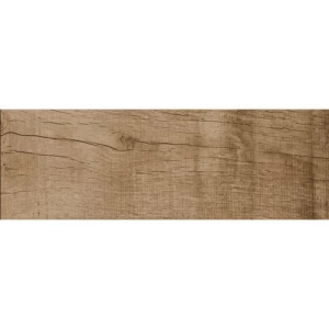 Hard Wood Ceramic Floor Tiles 9 mm Thickness, Matte Brown 19x57 cm | Riyadh Ceramics