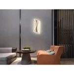 SENADOR Wall Light, LED Bulb, Coffee Color, Size 520×160×230 mm