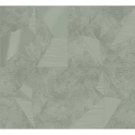 Italian Geometric Wall Decoration Size 10m x 0.73m, Grey Color, Model Z90032