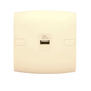 فيش شاحن USB مفرد 1g 2.1 أمبير 7x7 سم بيج موديل ALF Classic | شركة الفنار