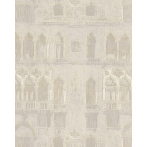ورق جداري ايطالي، لون بيج شاحب، تصميم مودرن، مقاس 10 م×1.06 م، موديل 81737 | شركة بالبيد للديكور
