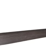 Modern MDF Skirting, Dimensions 2.4mx8cm, Dark Gray Color, Product Code 131