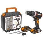 Cordless Hammer Drill Brushless 20 Volt Chuck Size 13 mm Worx WX-JCR   