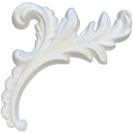 Polyurethane Foam Wall Frames, Size 20×19×2 cm, White Color | Zakharef Company