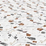 Matte ceramic floor tiles, 14 mm thick, size 58.5 x 67.5 cm, multi-color | Riyadh Ceramics