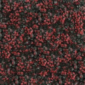 لوحة نباتية صناعية 2D 50×50 سم، لون احمر | GMZ188004L_2D