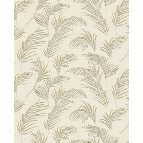 Wall Decoration Leaf-Patterned 10 m x 1.06 m Beige | Balbaid Decor Company
