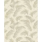 Wall decoration leaf-patterned design, size 10 m x 1.06 m, beige color, model 46745