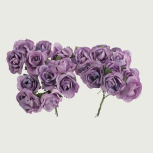 Artificial Flower Brain 10 cm Height x 10 cm Width, Purple Color | 