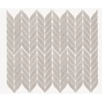 Gloss Mosaic Tiles Size 30.8×24.5 cm, Gray Color, Fluro Design | Abyat Company