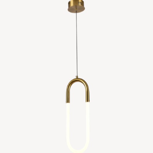 Ring Pendant Light 52x34x44 cm White Color | Abyat Company