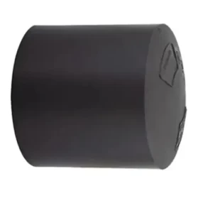 HDPE End Cap Size 32 mm, Length 51 mm, Black Color | Union Pipe industry KSA