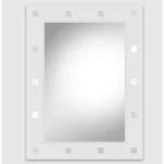 مرايا حمام ، مقاس 80×60 سم، موديل SCQ-2