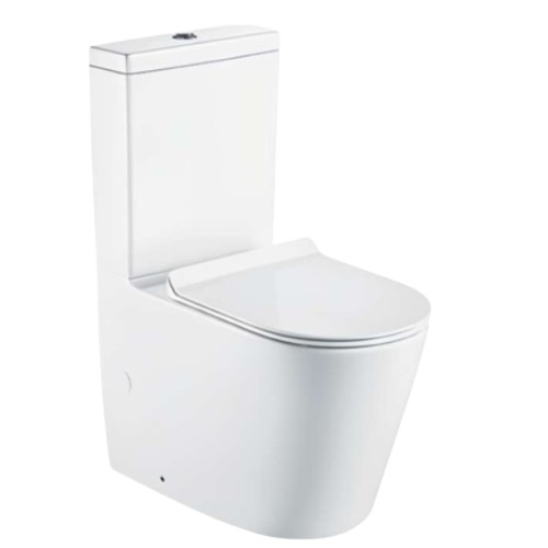 Ground Fixed Ceramic Toilet 25 cm White | Al Muhaidib Sanitary and Ceramic
