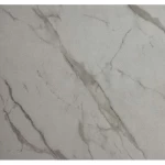Chinese Marble alternative Size 290 x 120 cm, Rectangular Shape, White with brown veins color