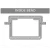 مسلوب حامل كابلات مستقيم مصمت (W/P)، فولاذ مجلفن ساخن 2.0 ملم سماكة، جوانب 60 ملم، عرض 750 ملم | بحرة للكابلات - Image 2