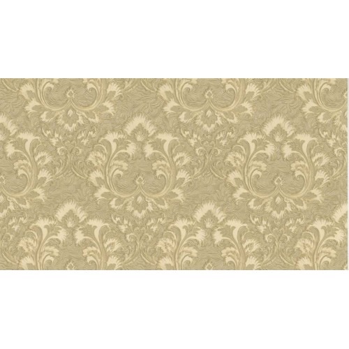 Italian Wallpaper Classic Design 10m x 1.06m, Dark Beige | Balbaid Decor Company