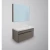 Decorative Wooden Washbasin with Mirror, Plywood Model, Size 100 cm | Zinco Trading Company - Image 2